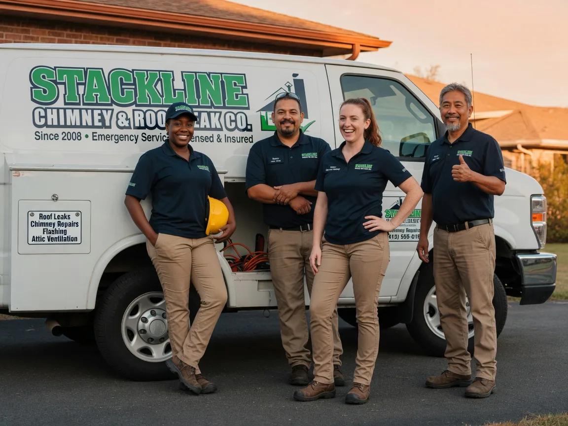 Chimney flashing repair company in Mcfall, MO